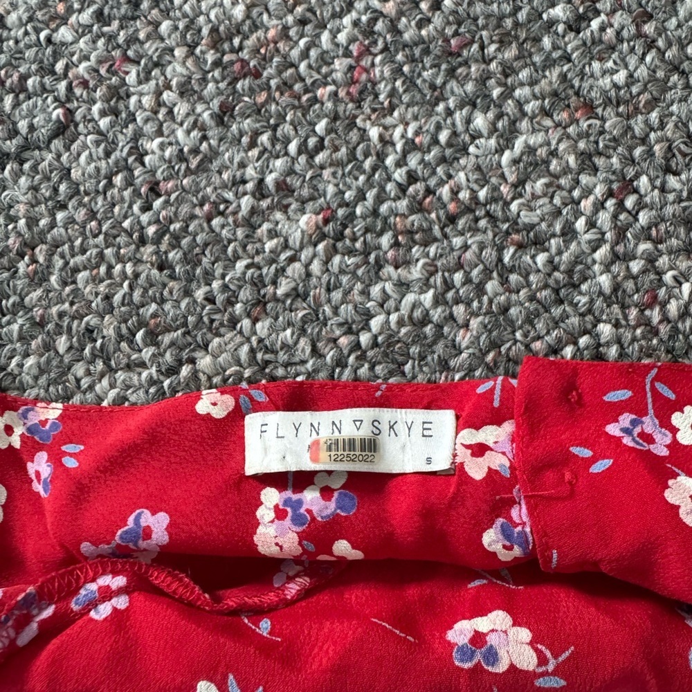 Flynn Skye Jackie Slip Ciao for now Floral Maxi Dress Rayon Crepe Fabric Baby - Picture 10 of 11